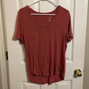 pink a new day shirt - medium